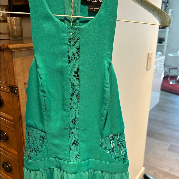 Marciano lace and chiffon evening dress - Picture 4 of 11